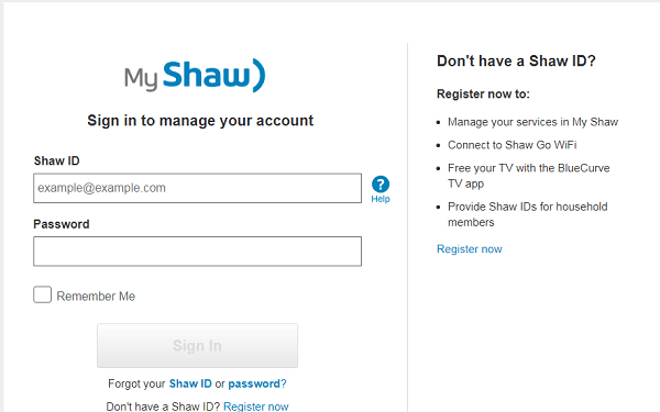 contact shaw